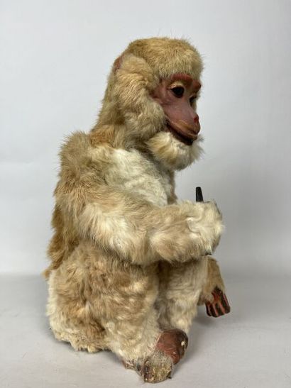 null ROULLET DECAMPS

Seated smoking monkey

Electric automaton covered with rabbit...