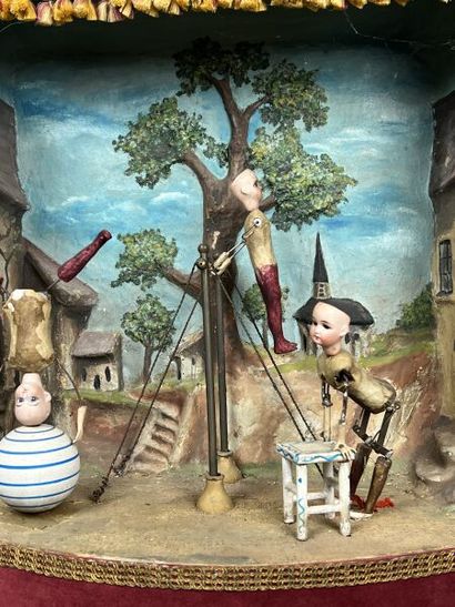 null Jean ROULLET, Travail de la fin du XIXème siècle

Petit théâtre 

Automate diorama...