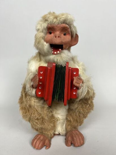null ROULLET DECAMPS

Accordionist monkey 

Electric automaton, movement of the head,...