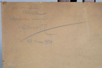 null Raymond MORITZ (1891-1950)

Merchant couple

Oil on isorel signed lower left....