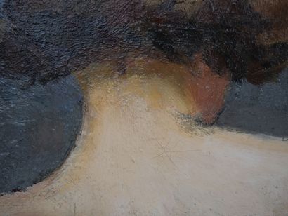 null School of the XXth century 

Reclining Nude from behind

Oil on canvas with...