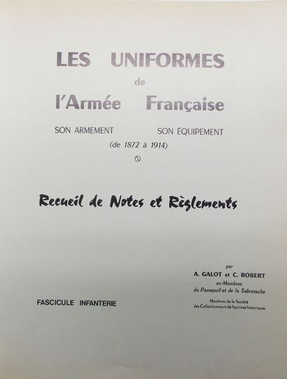 null [MILITARY]. Set of 23 Fascicules/Reviews and 1 Book.

Monteil Vincent. Les Officiers,...