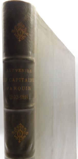 null [MILITARY].

Memories of Captain Parquin 1803-1814, drawings by F.de Myrbach,...