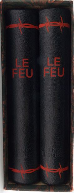 null [MILITARY]. Set of 2 Volumes.

Henri Barbusse. Le Feu, Lithographs by Berthold...