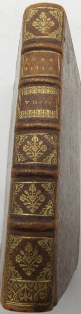 null [JURIDICAL]. Set of 14 Volumes, including antique bindings.

TROUILLOT & CHAPSAL....