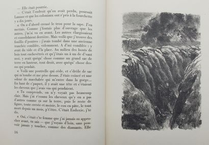 null [MILITAIRE]. Ensemble de 2 Volumes.

Henri Barbusse. Le Feu, Lithographies de...