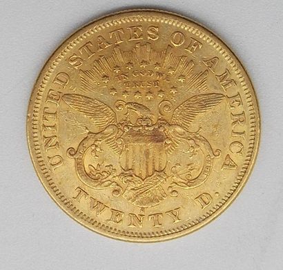 null Une pièce 20 Dollars Or, Liberty Head, double Eagles, 1874.

Poids : 33,36grs.



Estimation...