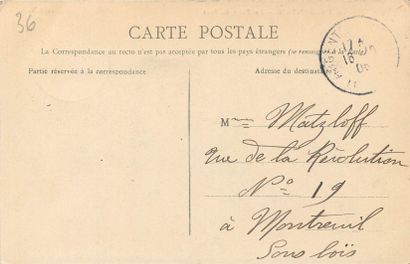 null 8 FAIR POSTCARDS: Indre selection. "Aigurande-A fair day, Argenton-Le Champ...