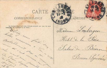 null 10 MILITARIA POSTCARDS: Small Selection. "Argenton-Veterans going to the Cemetery...