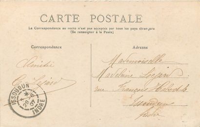 null 9 CARTES POSTALES VIE & TRAVAIL RURAL : Sélection Centre. "Types du Centre-Fille...