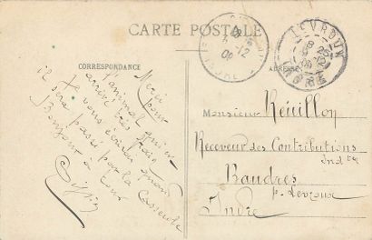 null 10 MILITARIA POSTCARDS: Small Selection. "Argenton-Veterans going to the Cemetery...