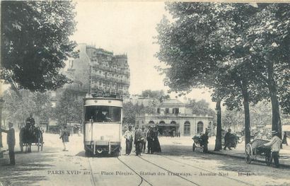 null 10 POSTCARDS LOCOMOTION: Paris. "First Aeronautical Show 1909 (Balloons), The...