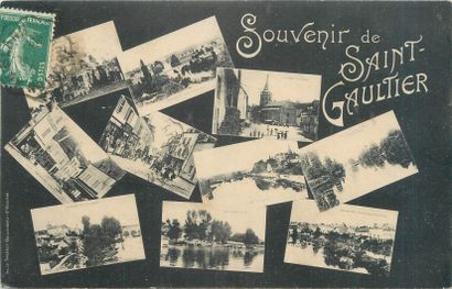 24 INDRE POSTCARDS: The City of Saint Gaultier....
