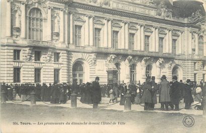 null 30 INDRE & LOIRE POSTCARDS: The City of Tours. Including" Statue of Balzac and...