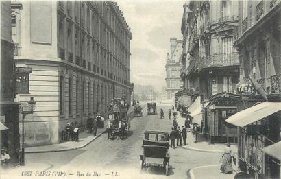 null 65 POSTCARDS PARIS: 7th Arrondissement. Including" Galerie des Machines-Façade...