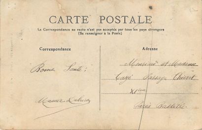 null 10 CARTES POSTALES SCENES & TYPES : Centre. "10-Les Paysans du Centre-Vieille...