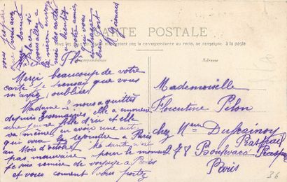 null 4 CARTES POSTALES INDRE : Sélection. "16-Ecueille-Place de la Mairie (Petit...