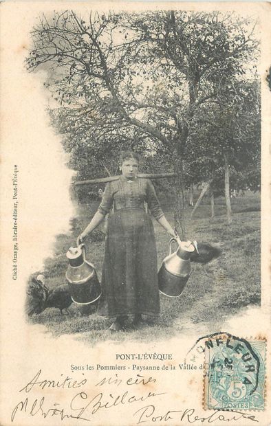 null 11 POSTCARDS RURAL LIFE AND WORK: Various. "Country scenes (without caption,...