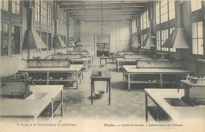 null 84 POSTCARDS EDUCATION: Paris. Including" École Supérieure de Pharmacie-Laboratoire...