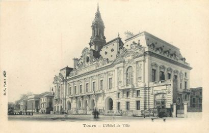 null 36 POSTCARDS INDRE & LOIRE: The City of Tours. Including" Interior of the Railway...