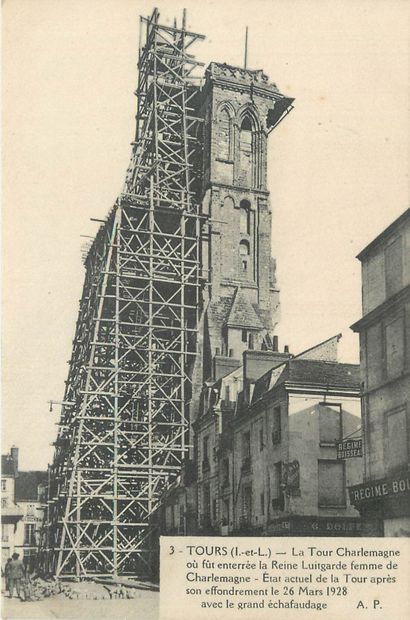 null 36 POSTCARDS INDRE & LOIRE: The City of Tours. Including" Interior of the Railway...