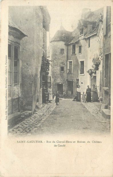 null 25 INDRE POSTCARDS: The City of Saint Gaultier. Including" Souvenir de St Gaultier...