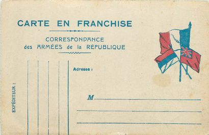 null 51 MILITARIA POSTCARDS: Paris. Including" Poster-Military Government of Paris-Army...