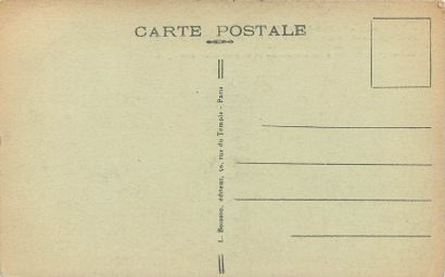 null 6 POST CARDS PARIS: Miscellaneous selection. "Service des Sapeurs Pompiers de...