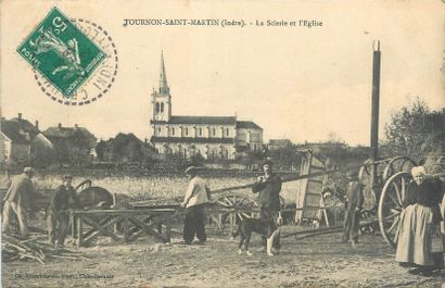1 POST CARD : Indre selection. 