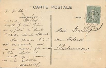null 6 INDUSTRY POSTCARDS: Indre selection. Porcelain, Pottery and Tilery. "Porcelain...