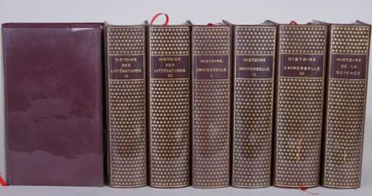 null BIBLIOTHEQUE DE LA PLEIADE (sept volumes) :

-histoire universelle (trois volumes)1958

-histoire...