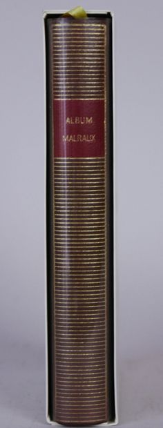 null BIBLIOTHEQUE DE LA PLEIADE (un volume) :

Malraux

Album

Gallimard, NRF, 1986,

In-12,...