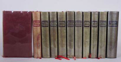null BIBLIOTHEQUE DE LA PLEIADE (onze volumes) :

Honoré de Balzac

-la comédie Humaine...