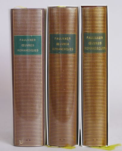 null LIBRARY OF THE PLEIADE (three volumes) :

Faulkner 

Romantic Works 

Gallimard,...