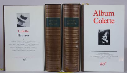 null BIBLIOTHEQUE DE LA PLEIADE (trois volumes et un album) :

Colette

Oeuvres 

Gallimard,...