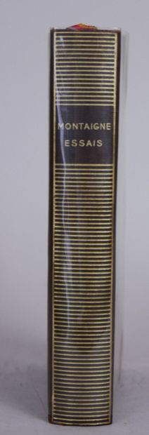 null BIBLIOTHEQUE DE LA PLEIADE (un volume) :

Montaigne

Essais

Gallimard, NRF,...
