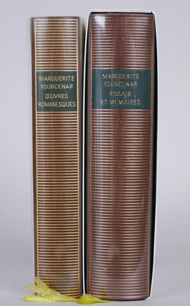 null BIBLIOTHEQUE DE LA PLEIADE (deux volumes) :

Marguerite Yourcenar 

-Essais...