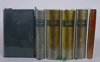 null BIBLIOTHEQUE DE LA PLEIADE (five volumes and one album) :

Gérard de Nerval

-Works...