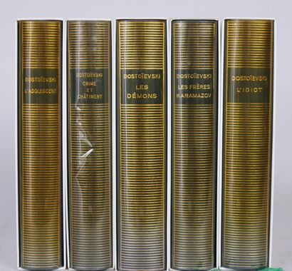 null BIBLIOTHEQUE DE LA PLEIADE (cinq volumes) :

Fiodore Dostoievski

-l'adolescent,...
