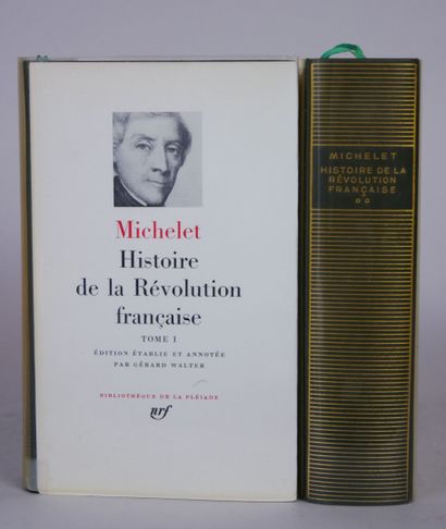 null BIBLIOTHEQUE DE LA PLEIADE (deux volumes) :

Michelet

Histoire de la Révolution...
