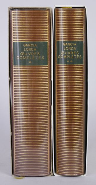 null LIBRARY OF THE PLEIADE (two volumes) :

Garcia Lorca

Complete works

Gallimard,...