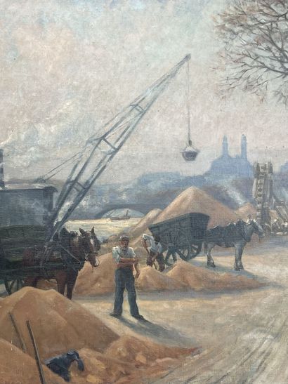 null Charles André IGOUNET de VILLERS (1880-1944)

Unloading on the quays of the...
