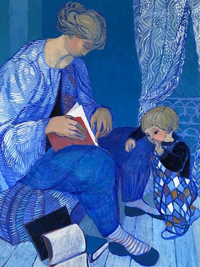 null Claudia WILLIAMS (1933)

The Red Book

Oil on canvas signed lower left "Claudia...