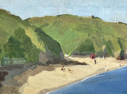 null André Eugène Louis CHOCHON (1910-2005)

The cliffs

Oil on canvas signed lower...