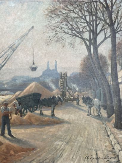 null Charles André IGOUNET de VILLERS (1880-1944)

Unloading on the quays of the...