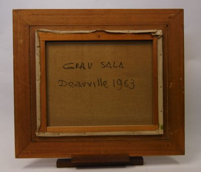 null Emilio GRAU-SALA (1911-1975)

Deauville 

Huile sur toile signée en bas à gauche....