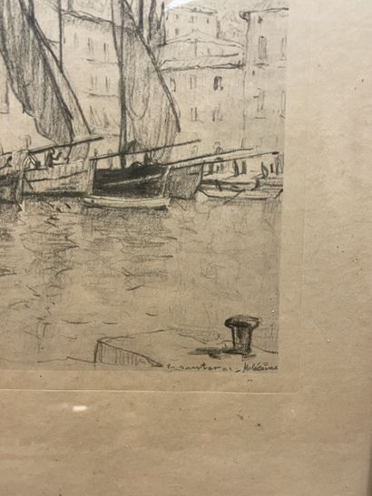 null Robert SANTERNE (1903-1983)

Sailboats

Engraving on paper signed lower right

Dimensions...