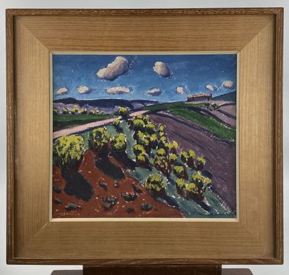 René SEYSSAUD (1867-1952) 
Landscape of Provence...