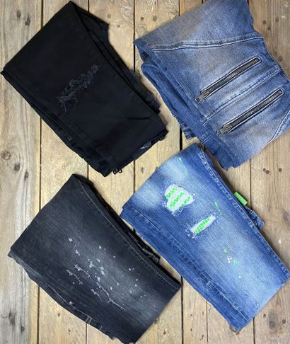 null Lot of 46 MY BRAND jeans shorts, various models, some in blister packs, size...