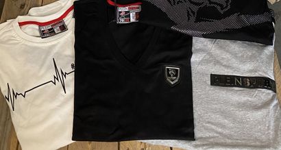 null Lot of 86 t-shirts PLEIN SPORT various models, some in blister packs, size S...